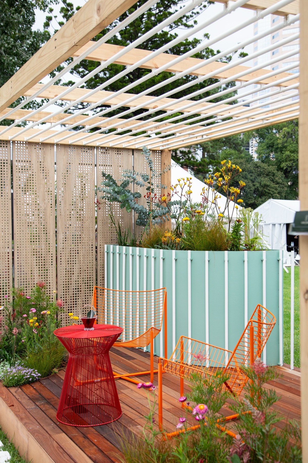 Garden design detail