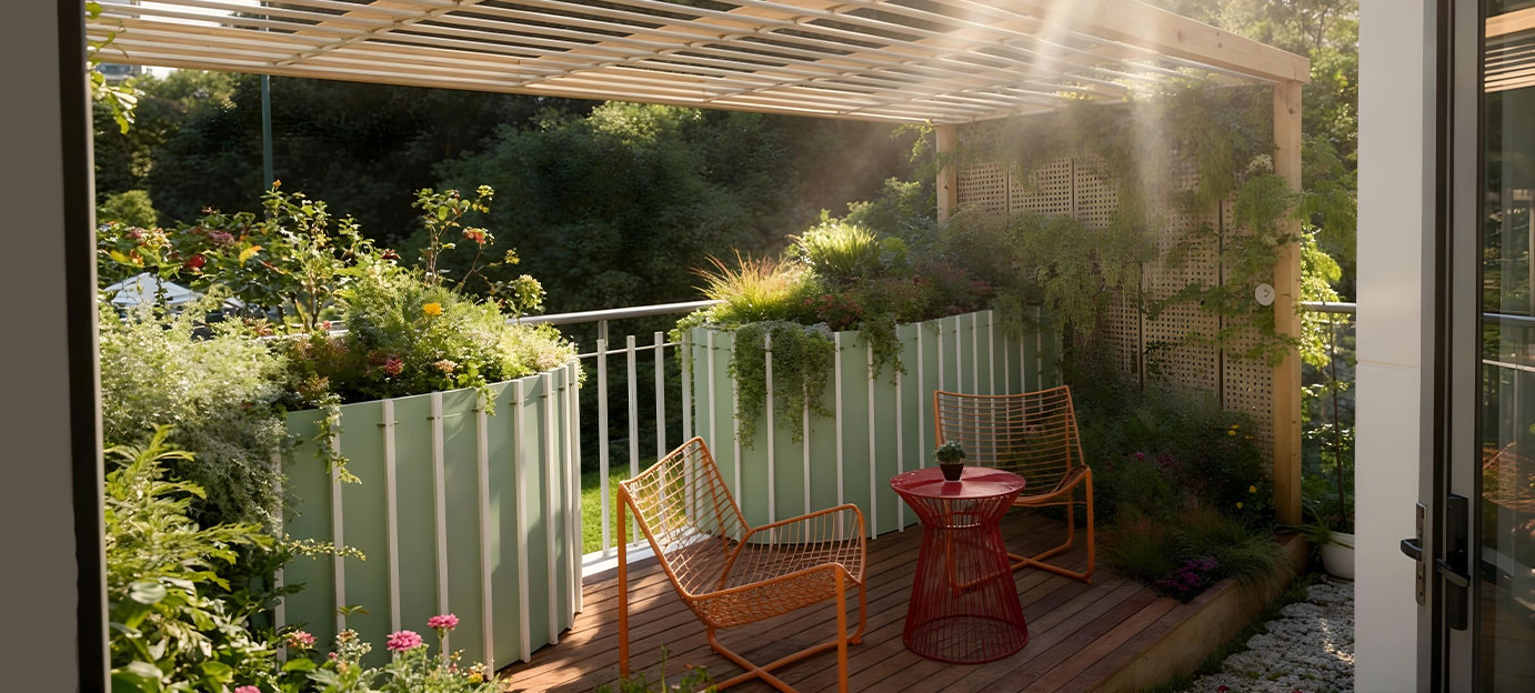 Oasis On The Sky garden terrace